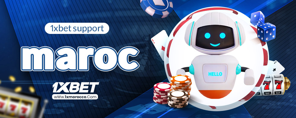 1xbet support maroc 